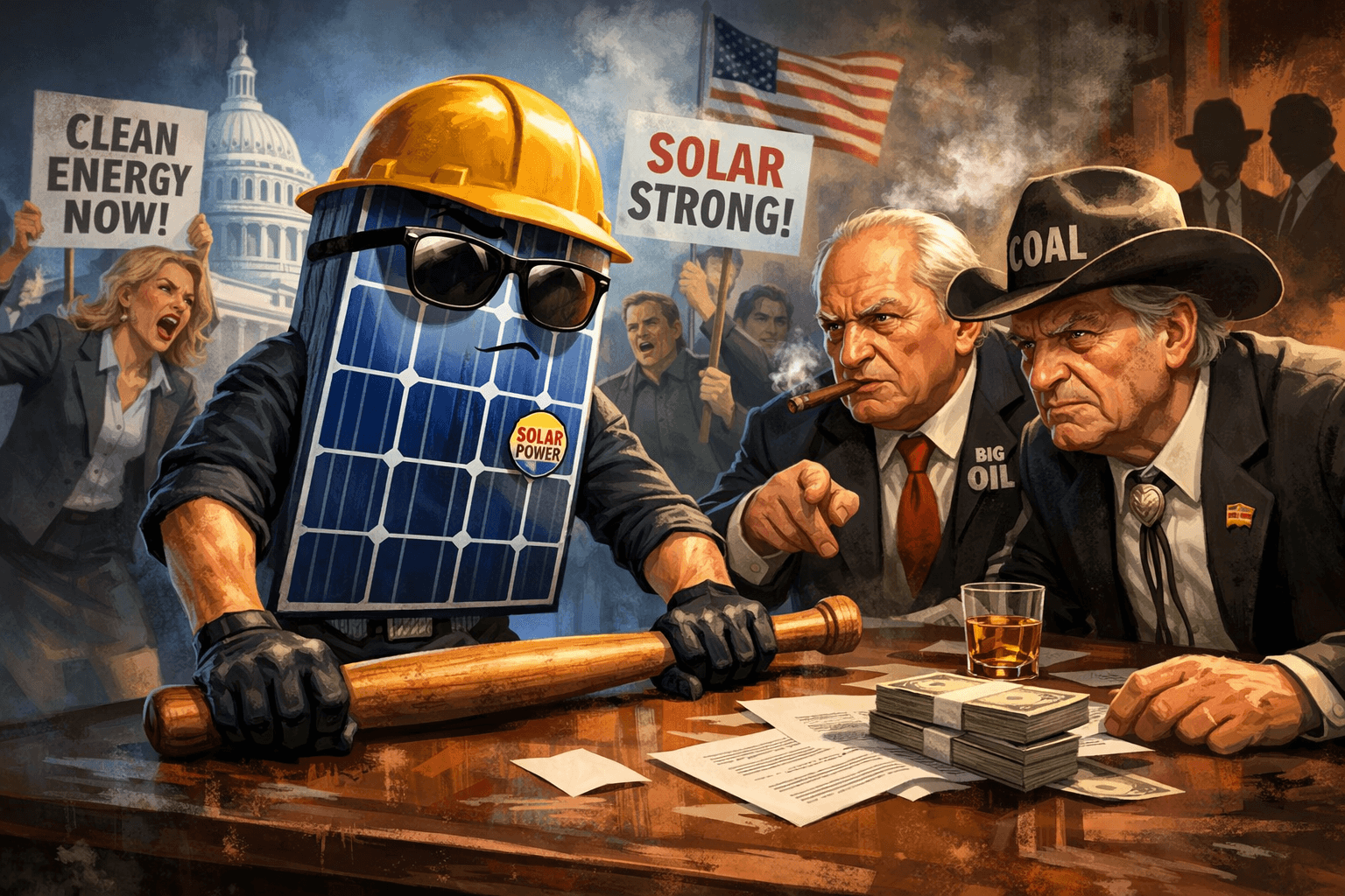 Clean Energy Is Finally Learning to Play Hardball Politics